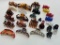 (S7G) GROUP OF HAIR JAW CLIPS ASSORTED SIZES COLORS ALL IN GOOD CONDITION NO BROKEN TINES