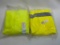 (S8H) GILDAN ADULT HOODED SWEATSHIRT SIZE M FLOURESCENT SAFETY GEAR, AND CLASS E REFLECTIVE LIME