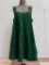 VINTAGE OLD NAVY FOREST GREEN CORDUROY PINAFORE DRESS JUMPER GEN Z FASHION SIZE XL CASUAL