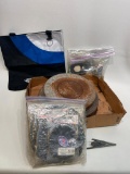 (S6F) FORD LOT INCLUDING PROMOTIONAL LIBRARY TAPES FOR FORD PUBLIC RELATIONS, GO FURTHER TOTE BAG,