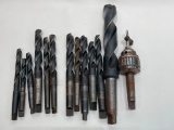 (S8H) CLE FORGE HIGH SPEED DRILL BITS 19/32, 59/64, 47/64, 23/32, (MORSE) 13/16, 61/64, 3/4, 29/32,