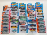 (S3C) ASSORTED HOT WHEELS AND MATCHBOX CARS IN ORIGINAL PACKAGING BATMOBILE POLICE BOAT CADILLAC