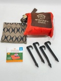 (S3C) MONKEY MAT PORTABLE FLOOR AS SEEN ON SHARK TANK WITH OFFICIAL MONKEY MAT STAKES INCLUDED