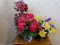 (APTBD) 3 SILK FLOWER ARRANGEMENTS, ITEM IS SOLD AS IS WHERE IS WITH NO GUARANTEES OR WARRANTY. NO