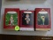 (APTLR) 3 HALLMARK CHRISTMAS ORNAMENTS- MON, GARDEN ELVES AND MICHIGAN J. FROG- 3 IN H, ITEM IS SOLD