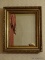 (LR) ANTIQUE GOLD GILT MIRROR- 23 IN X 27 IN, ITEM IS SOLD AS IS WHERE IS WITH NO GUARANTEES OR