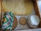 (APTKIT) DRAWER AND CABINET LOT- PLACEMATS AND COASTERS, POTS AND PANS, ITEM IS SOLD AS IS WHERE IS