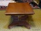 (3RD FL) MAPLE STAND- 20 IN X 20 IN X 16 IN, ITEM IS SOLD AS IS WHERE IS WITH NO GUARANTEES OR