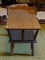 (3RD FL) MAPLE STAND- 17 IN X 24 IN X24 IN, ITEM IS SOLD AS IS WHERE IS WITH NO GUARANTEES OR