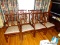 (PARLOR) 8 MAHOGANY CARVED CHIPPENDALE CHAIRS BY MCGK WOODWORKS ,INC., CARVED ARMS, CREST AND