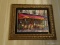 (PARLOR) FRAMED OIL ON CANVAS OF FRENCH STREET SCENES IN GOLD FRAME-, SIGNED BY ARTIST BUT