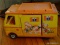 (DR) VINTAGE BARBIE PLAY & GO STYLE BUS THAT OPENS TO REVEAL AN INTERIOR PLAY AREA. ITEM IS SOLD AS