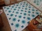 (UPHALL) HANDMADE QUILT - 200 IN X 100 IN, ITEM IS SOLD AS IS WHERE IS WITH NO GUARANTEES OR