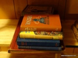 (3RD FL) VINTAGE BOOKS- 1938 COLLIER'S ATLAS, 1919 ED AND 1926 ED. OF THE HISTORY OF THE US, 1929