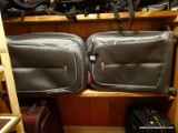 (3RD FL) 2 SAMSONITE SOFT CASE ROLLING SUITCASES, ITEM IS SOLD AS IS WHERE IS WITH NO GUARANTEES OR
