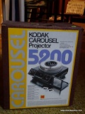 (3RD FL) KODAK CAROUSEL SLIDE PROJECTOR, ITEM IS SOLD AS IS WHERE IS WITH NO GUARANTEES OR WARRANTY.