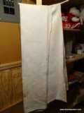 (3RD FL) 2 VINTAGE LINEN TABLECLOTHS, ITEM IS SOLD AS IS WHERE IS WITH NO GUARANTEES OR WARRANTY. NO