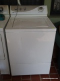(FRNT PRCH) MAYTAG HEAVY DUTY COMMERCIAL QUALITY WASHING MACHINE. HAS AN OVERSIZE CAPACITY, 4 SPEED