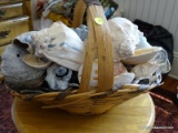(UPBD2) BASKET LOT OF SEASHELLS, ITEM IS SOLD AS IS WHERE IS WITH NO GUARANTEES OR WARRANTY. NO