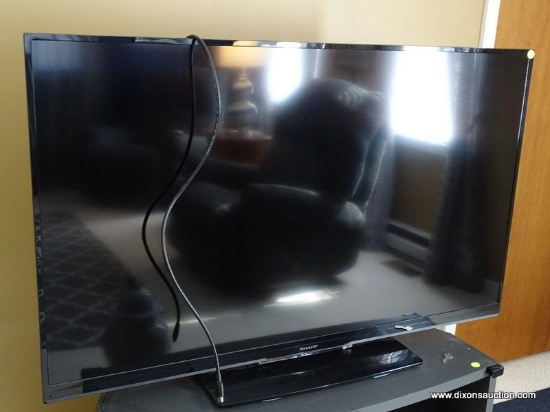 (LR) SHARP 49 IN FLAT SCREEN TV- MODEL- LC-50LB150U, ITEM IS SOLD AS IS WHERE IS WITH NO GUARANTEES