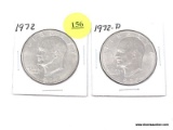 1972, 1972-D Dollar - IKE