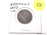1873 German - 1 Mark - silver