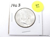 1963 Half Dollar - Franklin