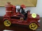 (BD2) CAST IRON REPLICA FIRE ENGINE- 6 IN L, ITEM IS SOLD AS IS WHERE IS WITH NO GUARANTEES OR
