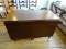 (KIT) MAHOGANY HENKEL- HARRIS DROP LEAF DINING TABLE- EXCELLENT CONDITION- LEAVES DOWN- 24 IN X 38
