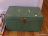 (MBD) SEWING BOX WITH NOTIONS, ITEM IS SOLD AS IS WHERE IS WITH NO GUARANTEES OR WARRANTY. NO
