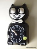 (MBATH) THE KIT CAT CLOCK- MISSING MOVEABLE TAIL- 9 IN H, ITEM IS SOLD AS IS WHERE IS WITH NO