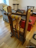 (MBD) VINTAGE CROQUET SET, ITEM IS SOLD AS IS WHERE IS WITH NO GUARANTEES OR WARRANTY. NO REFUNDS OR