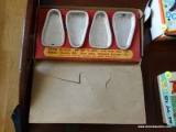 (BD2) VINTAGE ICE CREAM MOLDS IN ORIGINAL BOX. ITEM IS SOLD AS IS WHERE IS WITH NO GUARANTEES OR