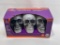 (5E) HOME ACCENTS 3-PACK LED SKULL PATHWAY MARKERS WORKING NEW IN BOX