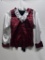 (CLOTHES RACK) VAMPIRE BLOUSE DRACULA COSTUME SHIRT KIDS XL 14-16