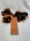 (7G) JACK O LANTERN TINSEL AND PUMPKIN GARLAND