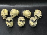 (10J) CREEPY SKULL SOFT LATEX DOORKNOB COVERS HALLOWEEN DECORATION