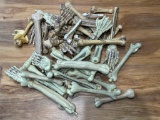 (3C) LARGE BONE PILE PLASTIC AND FOAM MOST ACTUAL HUMAN SIZE