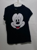 (CLOTHES RACK) MICKEY MOUSE HOODED TEE T-SHIRT WOMENS SIZE SMALL
