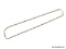 .925 STERLING SILVER UNISEX 5 MM HEAVY ROPE NECKLACE 20 IN LONG. ITEM IS SOLD AS IS WHERE IS WITH NO