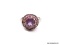 .925 STERLING SILVER LADIES 1 CT AMETHYST RING SIZE 8. ITEM IS SOLD AS IS WHERE IS WITH NO