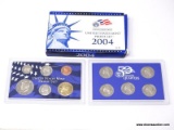 2004 U.S. MINT PROOF SET. ITEM IS SOLD AS IS WHERE IS WITH NO GUARANTEES OR WARRANTY. NO REFUNDS OR