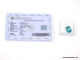 10.10 CT EMERALD CUT GRANDIDIERITE 13 X 10 X 7. IS GGL CERTIFIED. ITEM IS SOLD AS IS WHERE IS WITH