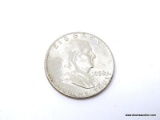 1958 GEM UNCIRCULATED FRANKLIN HALF DOLLAR. ITEM IS SOLD AS IS WHERE IS WITH NO GUARANTEES OR