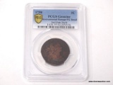 1798 U.S. LARGE CENT VG PCGS. ITEM IS SOLD AS IS WHERE IS WITH NO GUARANTEES OR WARRANTY. NO REFUNDS