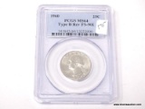 1960 PCGS MS64 TYPE B REV FS 901 QUARTER. ITEM IS SOLD AS IS WHERE IS WITH NO GUARANTEES OR