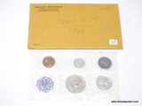 1962 U.S. PROOF SET. ITEM IS SOLD AS IS WHERE IS WITH NO GUARANTEES OR WARRANTY. NO REFUNDS OR