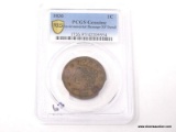 1836 PCGS EXTRA FINE LARGE CENT. ITEM IS SOLD AS IS WHERE IS WITH NO GUARANTEES OR WARRANTY. NO