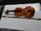 (SC) UNNAMED 4/4 VIOLIN WITH BOW AND HARD CASE. NEEDS 1 STRING. ITEM IS SOLD AS IS WHERE IS WITH NO