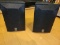 (BAY 7) 2 YAMAHA SIDE SPEAKERS IN BLACK CASES. ITEM IS SOLD AS IS WHERE IS WITH NO GUARANTEES OR